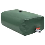 vidaXL Rezervor de apă cu robinet, pliabil, 1000 L, PVC vidaXL Rezervor de apă cu robinet, pliabil, 1000 L, PVC