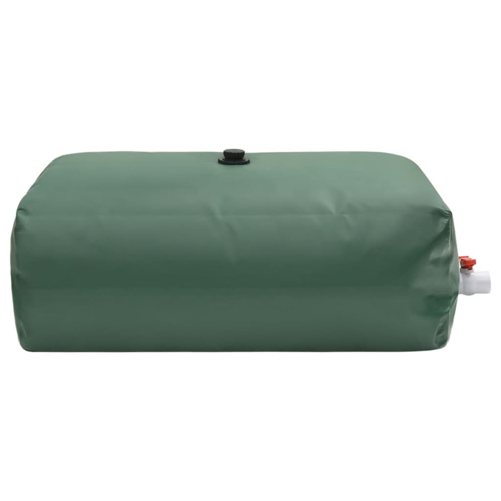 vidaXL Rezervor de apă cu robinet, pliabil, 1500 L, PVC
