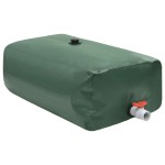 vidaXL Rezervor de apă cu robinet, pliabil, 1500 L, PVC vidaXL Rezervor de apă cu robinet, pliabil, 1500 L, PVC