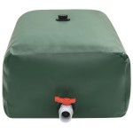 vidaXL Rezervor de apă cu robinet, pliabil, 1500 L, PVC vidaXL Rezervor de apă cu robinet, pliabil, 1500 L, PVC