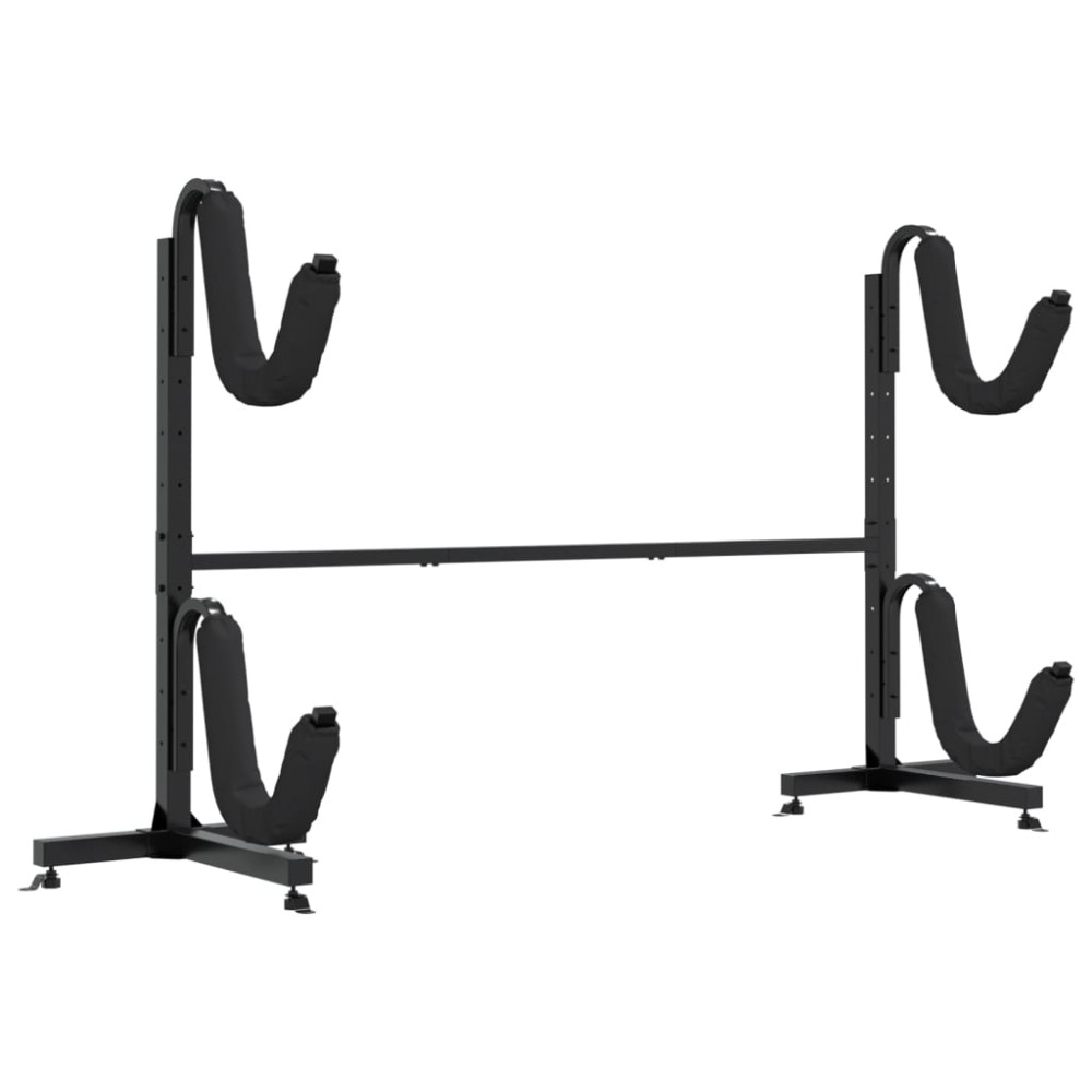 vidaXL Suport de depozitare pentru 2 caiace 250x57x127,5 cm Oțel