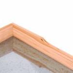 vidaXL Masă de plante cu raft, maro, 78x38x82,5 cm, lemn masiv de brad vidaXL Masă de plante cu raft, maro, 78x38x82,5 cm, lemn masiv de brad