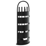 vidaXL Set de unelte pentru șemineu, 5 piese, 23x15x66 cm, oțel vidaXL Set de unelte pentru șemineu, 5 piese, 23x15x66 cm, oțel