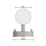 Lampă exterior din oțel inoxidabil cu senzor de mișcare 11 x 35 2 buc Lampă exterior din oțel inoxidabil cu senzor de mișcare 11 x 35 2 buc