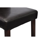 vidaXL Scaune de sufragerie, 6 buc., negru, piele ecologică