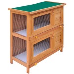 Cușcă de exterior iepuri cușcă adăpost animale mici, 4 uși, lemn Cușcă de exterior iepuri cușcă adăpost animale mici, 4 uși, lemn