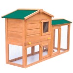 vidaXL Cușcă de exterior pentru iepuri, adăpost animale mici, lemn vidaXL Cușcă de exterior pentru iepuri, adăpost animale mici, lemn