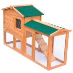 vidaXL Cușcă de exterior pentru iepuri, adăpost animale mici, lemn vidaXL Cușcă de exterior pentru iepuri, adăpost animale mici, lemn