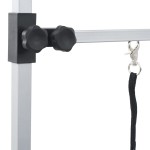 vidaXL Masă de toaletare câini, pisici, animale companie, 2 lațuri