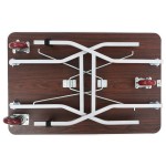 vidaXL Masă portabilă de toaletare pentru câini, cu roți