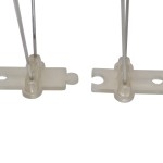 vidaXL Set bandă cu țepi antipăsări cu 4 rânduri, 6 buc., plastic, 3 m vidaXL Set bandă cu țepi antipăsări cu 4 rânduri, 6 buc., plastic, 3 m