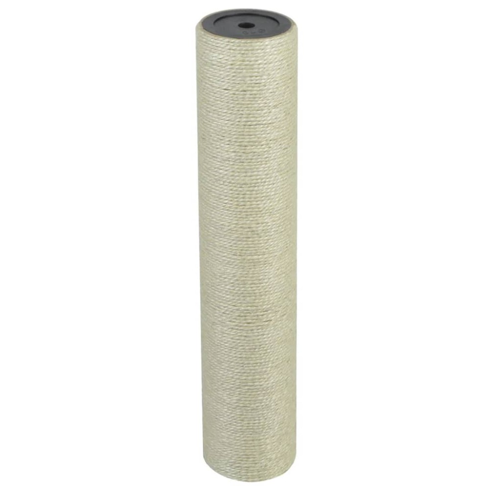 vidaXL Ansamblu de joacă pentru pisici 8x40 cm, 10 mm Bej