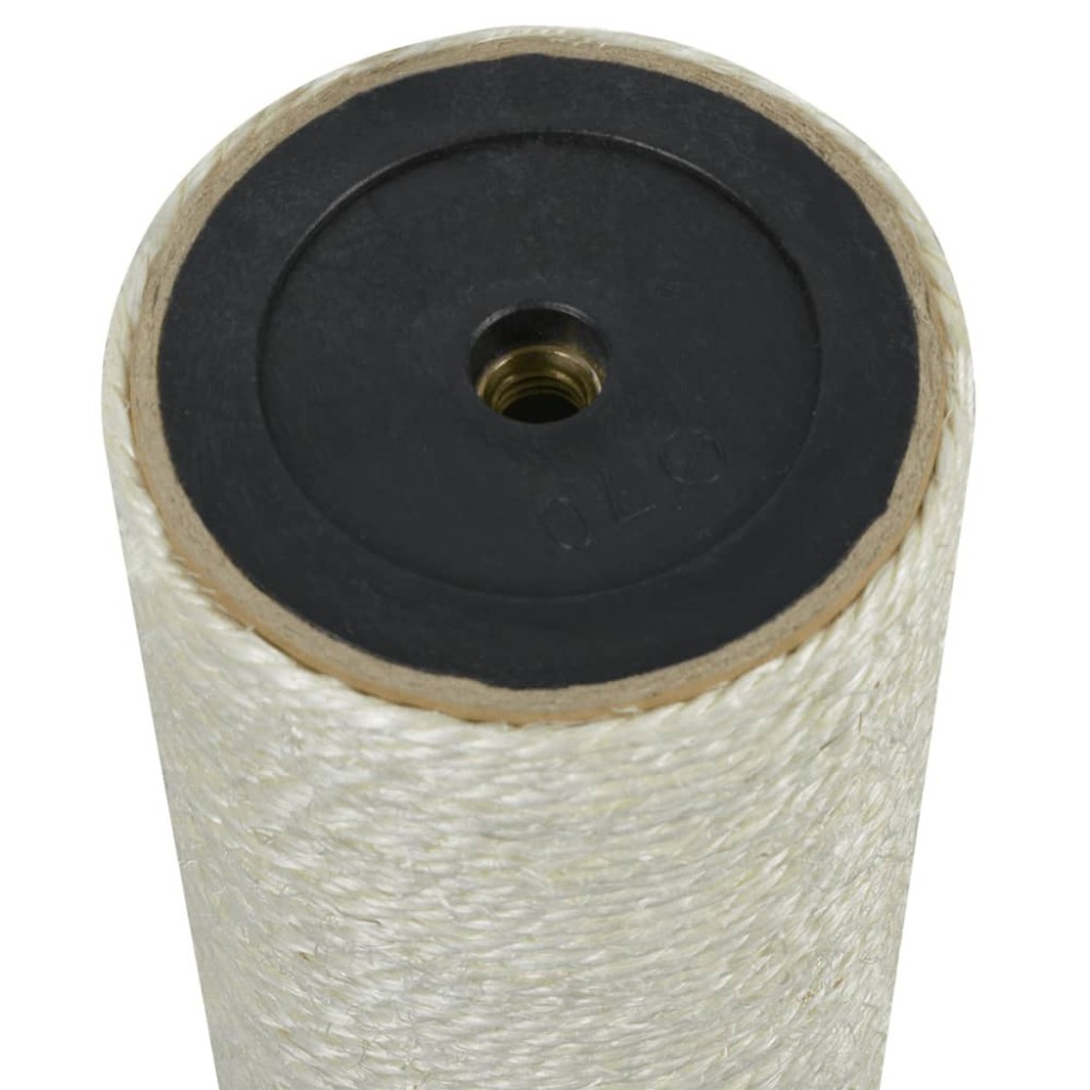 vidaXL Ansamblu de joacă pentru pisici 8x45 cm, 10 mm Bej