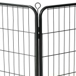 vidaXL Țarc pentru câini, 12 panouri, negru, 80 x 60 cm, oțel vidaXL Țarc pentru câini, 12 panouri, negru, 80 x 60 cm, oțel
