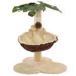 vidaXL Ansamblu pisici cu stâlpi funie sisal, 50 cm, bej și maro vidaXL Ansamblu pisici cu stâlpi funie sisal, 50 cm, bej și maro