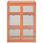 vidaXL Seră, 75x47x109 cm, lemn vidaXL Seră, 75x47x109 cm, lemn