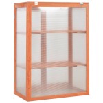 vidaXL Seră, 75x47x109 cm, lemn vidaXL Seră, 75x47x109 cm, lemn