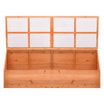 vidaXL Seră, 180x57x62 cm, lemn vidaXL Seră, 180x57x62 cm, lemn