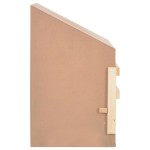 vidaXL Cuibar găin cu 3 compartimente, 93x40x65 cm, lemn masiv pin vidaXL Cuibar găin cu 3 compartimente, 93x40x65 cm, lemn masiv pin