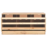 vidaXL Cuibar găini cu 3 compartimente, 96x40x45 cm, lemn masiv pin vidaXL Cuibar găini cu 3 compartimente, 96x40x45 cm, lemn masiv pin