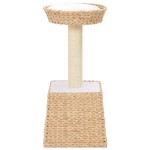vidaXL Ansamblu pentru pisici, stâlp cu funie de sisal, iarbă de mare vidaXL Ansamblu pentru pisici, stâlp cu funie de sisal, iarbă de mare