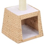 vidaXL Ansamblu pentru pisici, stâlp cu funie de sisal, iarbă de mare vidaXL Ansamblu pentru pisici, stâlp cu funie de sisal, iarbă de mare