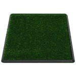 vidaXL Toaletă animale companie tavă & gazon artificial 76x51x3cm WC vidaXL Toaletă animale companie tavă & gazon artificial 76x51x3cm WC