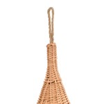 vidaXL Casă pentru pisici cu pernă, 40x60 cm, salcie naturală, teepee vidaXL Casă pentru pisici cu pernă, 40x60 cm, salcie naturală, teepee