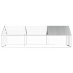 vidaXL Coteț de păsări pentru exterior, 2,75x6x1,92 m, oțel galvanizat vidaXL Coteț de păsări pentru exterior, 2,75x6x1,92 m, oțel galvanizat