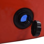 vidaXL Piscină pentru câini pliabilă, roșu, 120 x 30 cm, PVC vidaXL Piscină pentru câini pliabilă, roșu, 120 x 30 cm, PVC