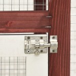 vidaXL Cușcă iepuri, cafeniu/alb,140 x 63 x 120 cm, lemn masiv brad vidaXL Cușcă iepuri, cafeniu/alb,140 x 63 x 120 cm, lemn masiv brad