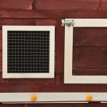 vidaXL Cușcă iepuri, cafeniu/alb,140 x 63 x 120 cm, lemn masiv brad vidaXL Cușcă iepuri, cafeniu/alb,140 x 63 x 120 cm, lemn masiv brad