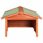 vidaXL Garaj mașină de tuns iarba robot, 72x87x50 cm, lemn masiv brad vidaXL Garaj mașină de tuns iarba robot, 72x87x50 cm, lemn masiv brad