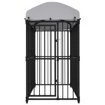 vidaXL Padoc pentru câini de exterior, cu acoperiș, 150 x 100 x 175 cm vidaXL Padoc pentru câini de exterior, cu acoperiș, 150 x 100 x 175 cm