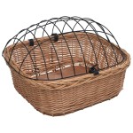 vidaXL Coș frontal bicicletă cu capac, 50x45x35 cm, salcie naturală vidaXL Coș frontal bicicletă cu capac, 50x45x35 cm, salcie naturală
