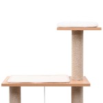 vidaXL Ansamblu pentru pisici, covoraș din funie de sisal, 123 cm vidaXL Ansamblu pentru pisici, covoraș din funie de sisal, 123 cm