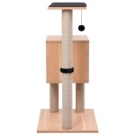 vidaXL Ansamblu pentru pisici, covoraș din funie de sisal, 82 cm vidaXL Ansamblu pentru pisici, covoraș din funie de sisal, 82 cm