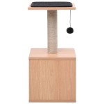 vidaXL Ansamblu pentru pisici, covoraș din funie de sisal, 62 cm vidaXL Ansamblu pentru pisici, covoraș din funie de sisal, 62 cm