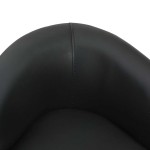 vidaXL Canapea pentru câini, negru, 67x41x39 cm, piele ecologică
