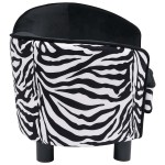 vidaXL Canapea pentru câini, negru, 68 x 38 x 38 cm, pluș vidaXL Canapea pentru câini, negru, 68 x 38 x 38 cm, pluș
