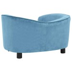 vidaXL Canapea pentru câini, turcoaz, 69x49x40 cm, pluș vidaXL Canapea pentru câini, turcoaz, 69x49x40 cm, pluș