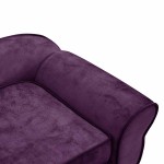 vidaXL Canapea pentru câini, vișiniu, 72x45x30 cm, pluș vidaXL Canapea pentru câini, vișiniu, 72x45x30 cm, pluș