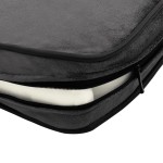vidaXL Canapea câini, gri închis, 81x43x31 cm, pluș/piele ecologică vidaXL Canapea câini, gri închis, 81x43x31 cm, pluș/piele ecologică
