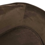 vidaXL Canapea pentru câini, maro, 67x47x36 cm, pluș