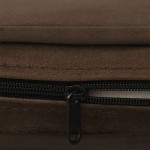 vidaXL Canapea pentru câini, maro, 67x47x36 cm, pluș