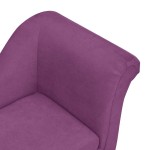 vidaXL Canapea pentru câini cu pernă, vișiniu, 83x44x44 cm, pluș vidaXL Canapea pentru câini cu pernă, vișiniu, 83x44x44 cm, pluș