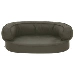 vidaXL Saltea ergonomică pat de câini, 60x42 cm, gri închis, aspect in vidaXL Saltea ergonomică pat de câini, 60x42 cm, gri închis, aspect in