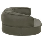 vidaXL Saltea ergonomică pat de câini, 60x42 cm, gri închis, aspect in vidaXL Saltea ergonomică pat de câini, 60x42 cm, gri închis, aspect in
