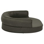 vidaXL Saltea ergonomică pat de câini, gri închis, 75x53 cm, aspect in vidaXL Saltea ergonomică pat de câini, gri închis, 75x53 cm, aspect in