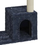 vidaXL Ansamblu pisici cu stâlpi din funie de sisal, gri închis, 70 cm vidaXL Ansamblu pisici cu stâlpi din funie de sisal, gri închis, 70 cm
